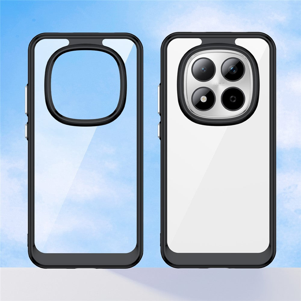 For Xiaomi Redmi Note 15 Pro 5G (Global) Case TPU + Acrylic Protective Clear Phone Cover