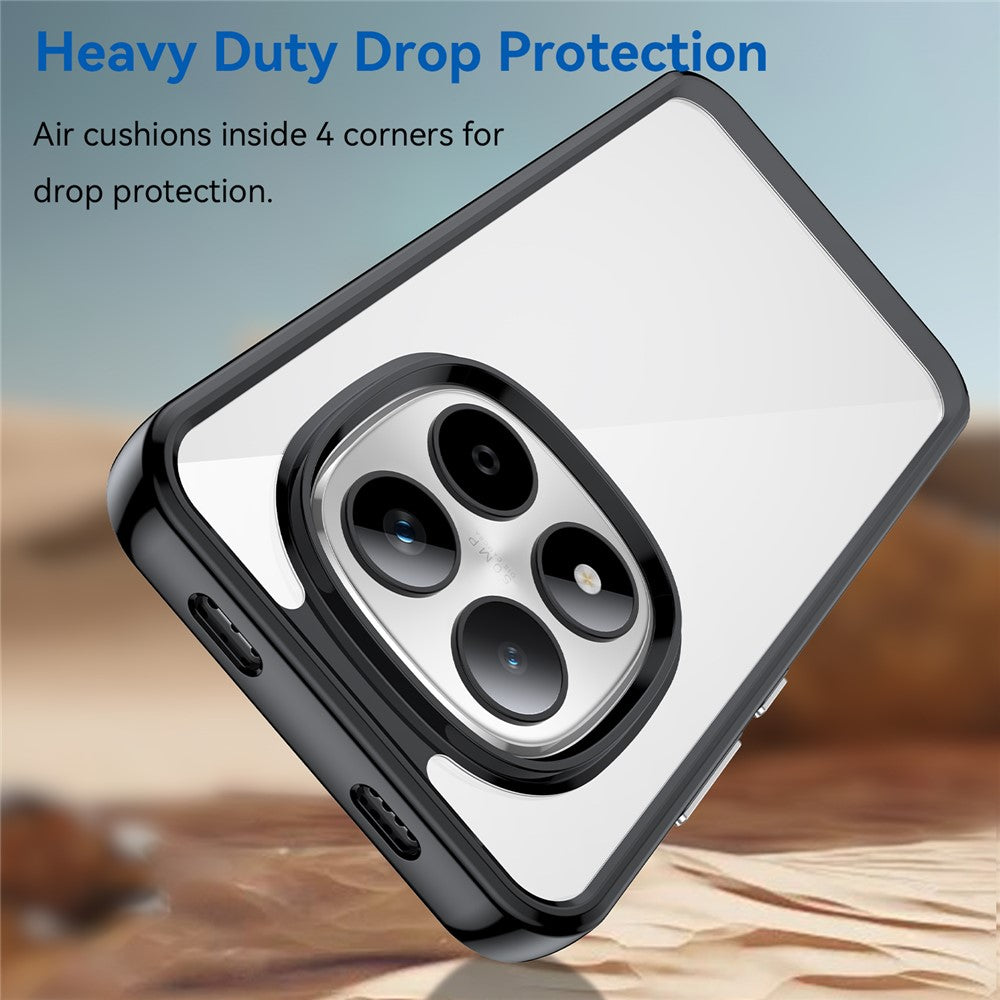For Xiaomi Redmi Note 15 Pro 5G (Global) Case TPU + Acrylic Protective Clear Phone Cover