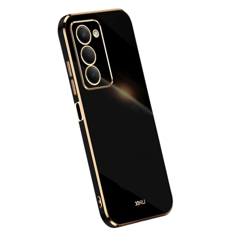 XINLI For Xiaomi Redmi 15 5G (Global) (169mm) Case TPU Phone Cover with Electroplating Frame