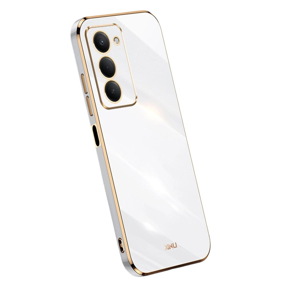 XINLI For Xiaomi Redmi 15 4G (EU) (171mm) Case TPU Phone Cover with Electroplating Frame