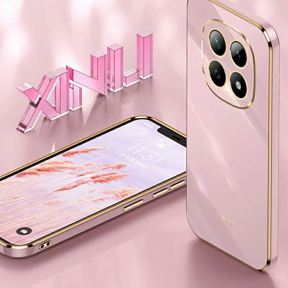 XINLI For Xiaomi Poco M8 5G / Redmi Note 15 5G (Global) Case TPU Phone Cover with Electroplating Frame