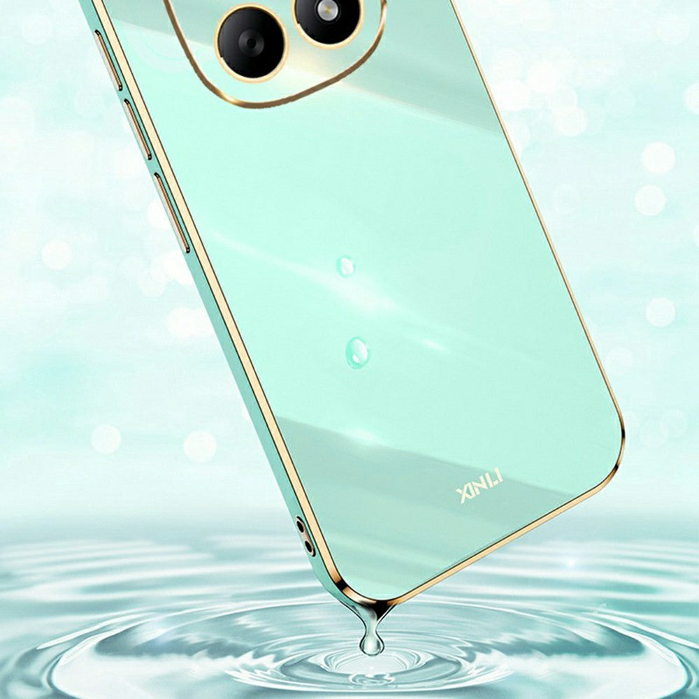 XINLI For Xiaomi Poco M8 5G / Redmi Note 15 5G (Global) Case TPU Phone Cover with Electroplating Frame