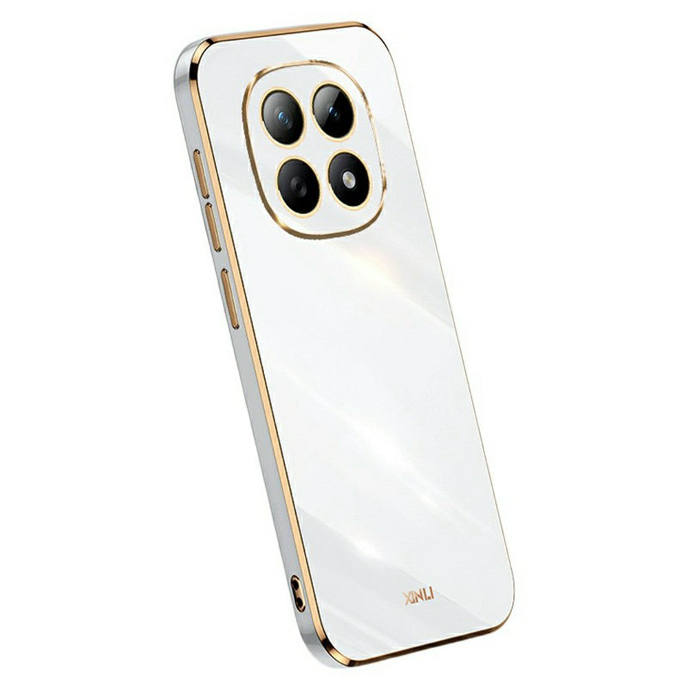 XINLI For Xiaomi Poco M8 5G / Redmi Note 15 5G (Global) Case TPU Phone Cover with Electroplating Frame