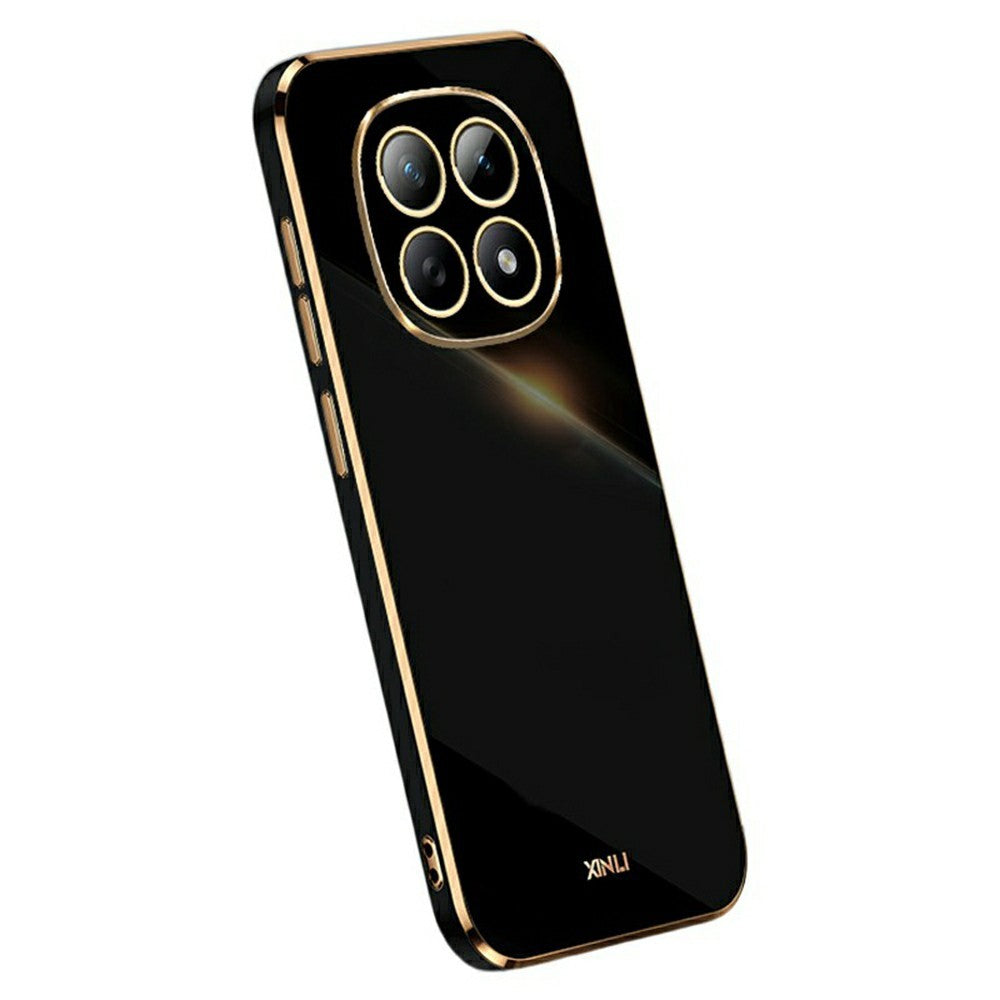 XINLI For Xiaomi Poco M8 5G / Redmi Note 15 5G (Global) Case TPU Phone Cover with Electroplating Frame