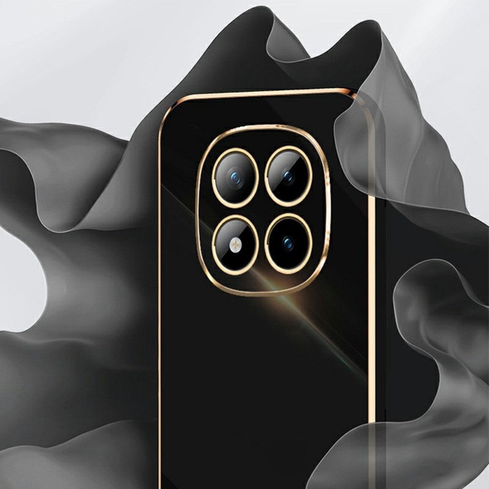 XINLI For Xiaomi Redmi Note 15 Pro 5G (Global) Case TPU Phone Cover with Electroplating Frame