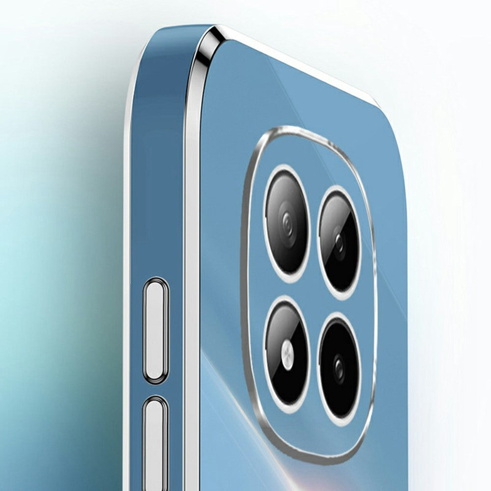 XINLI For Xiaomi Poco M8 Pro 5G / Redmi Note 15 Pro+ 5G (Global) Case TPU Phone Cover with Electroplating Frame