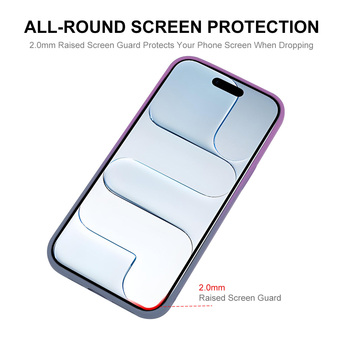 iPhone Air Silikon-Hülle – Mit Farbverlauf & Magnetisch