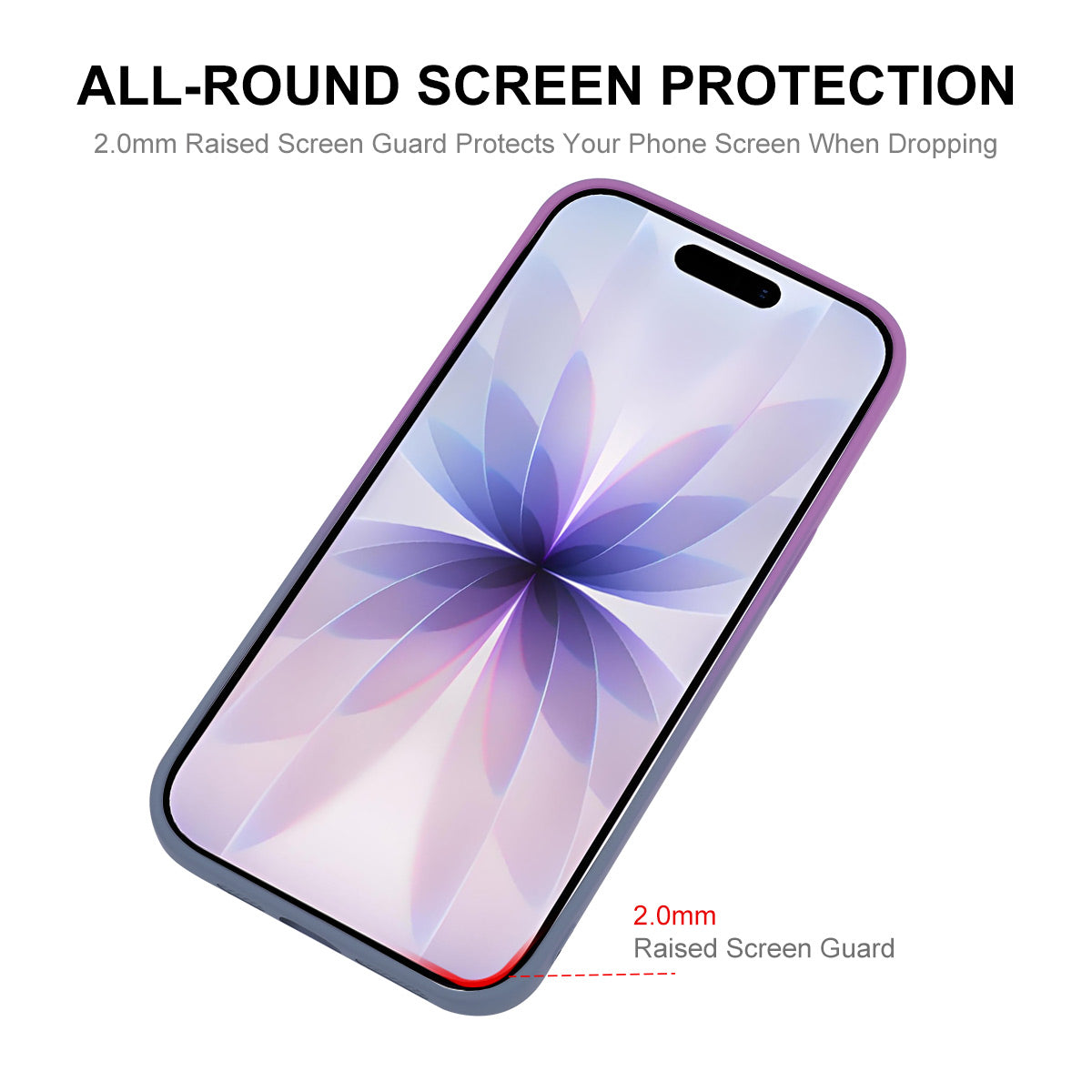 iPhone 17 Silikon-Hülle – Mit Farbverlauf & Magnetisch