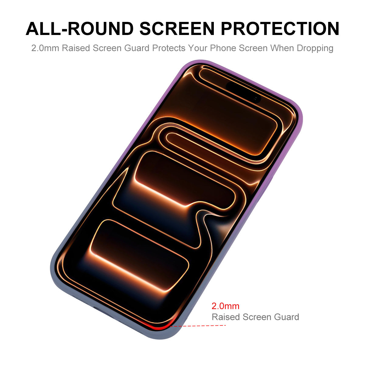 iPhone 17 Pro Silikon-Hülle – Mit Farbverlauf & Magnetisch