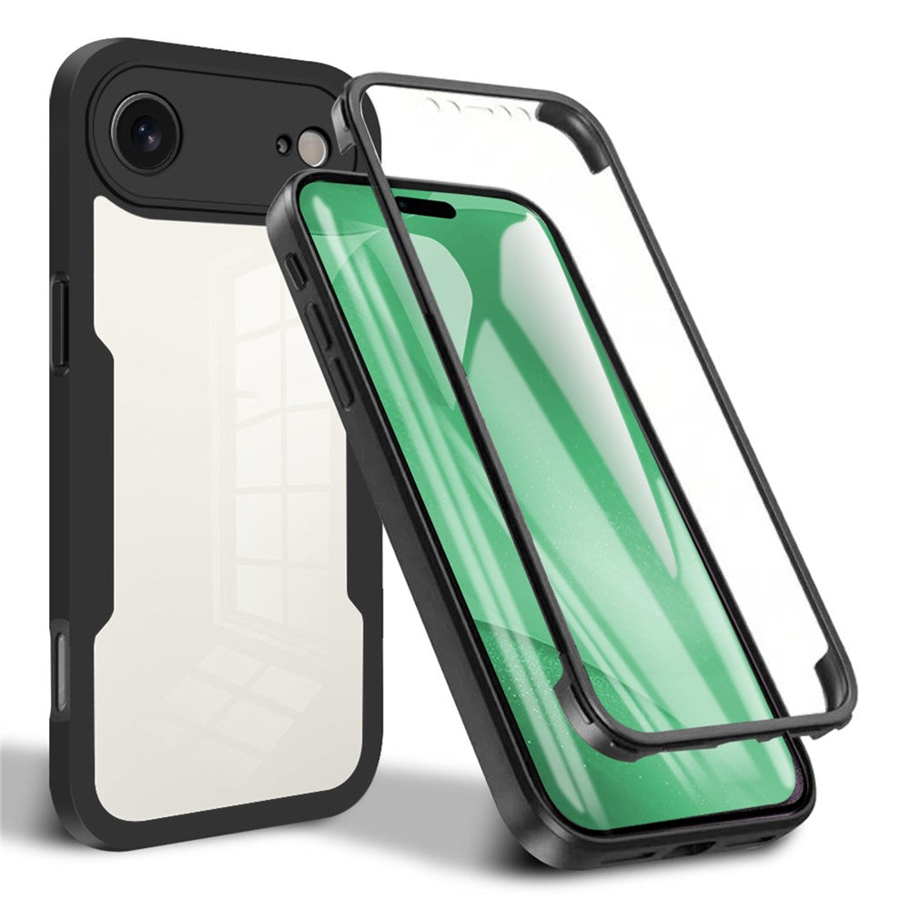 iPhone Air Acryl-Hülle – Stoßfest & mit Bildschirmfolie