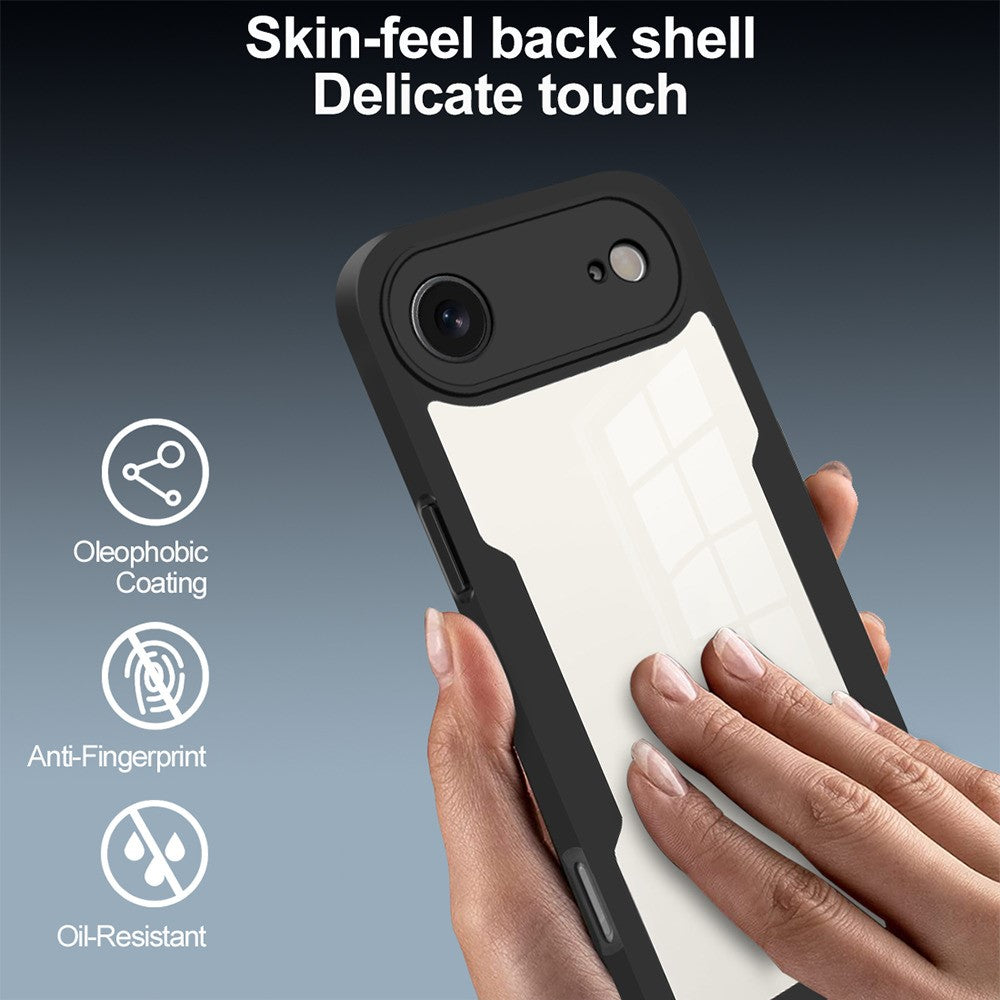 iPhone Air Acryl-Hülle – Stoßfest & mit Bildschirmfolie
