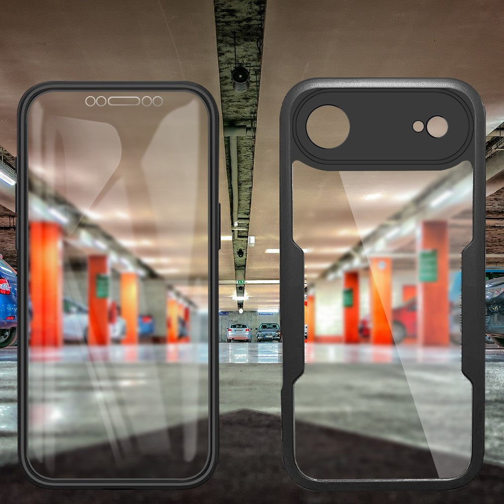 iPhone Air Acryl-Hülle – Stoßfest & mit Bildschirmfolie
