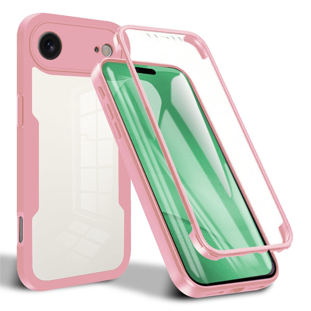 iPhone Air Acryl-Hülle – Stoßfest & mit Bildschirmfolie