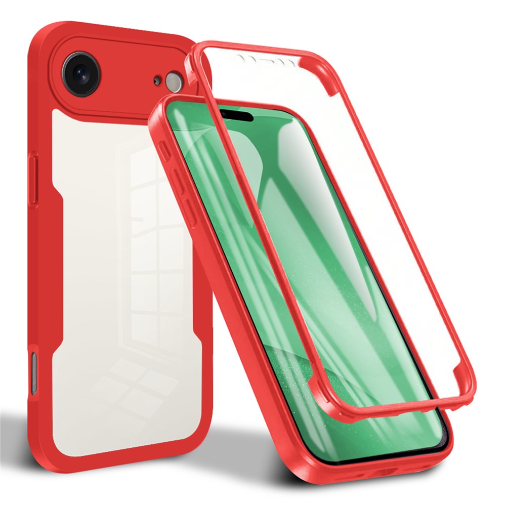 iPhone Air Acryl-Hülle – Stoßfest & mit Bildschirmfolie