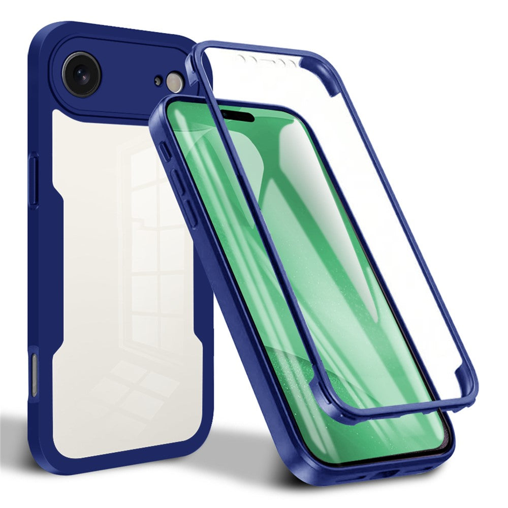 iPhone Air Acryl-Hülle – Stoßfest & mit Bildschirmfolie
