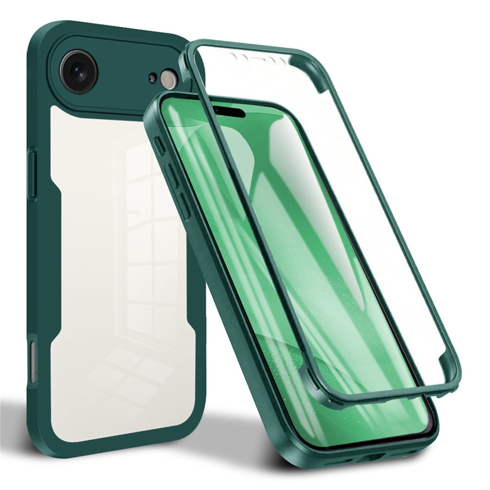 iPhone Air Acryl-Hülle – Stoßfest & mit Bildschirmfolie