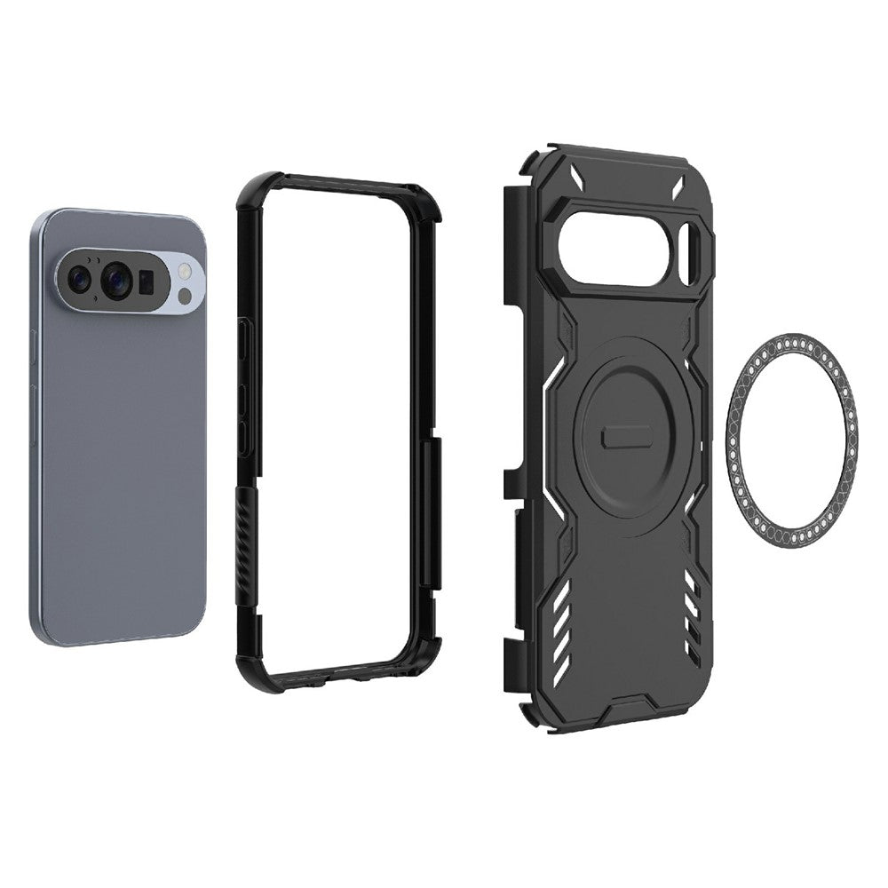 Pixel 10 Pro magnetische Hülle – Mit Schmetterlingsrüstung & Hohlwärmeableitung
