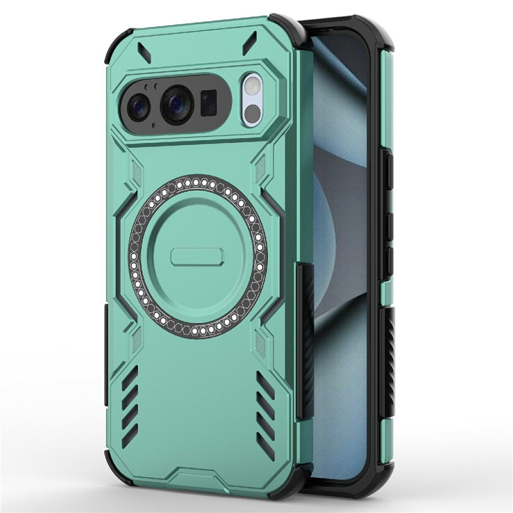 Pixel 10 Pro magnetische Hülle – Mit Schmetterlingsrüstung & Hohlwärmeableitung