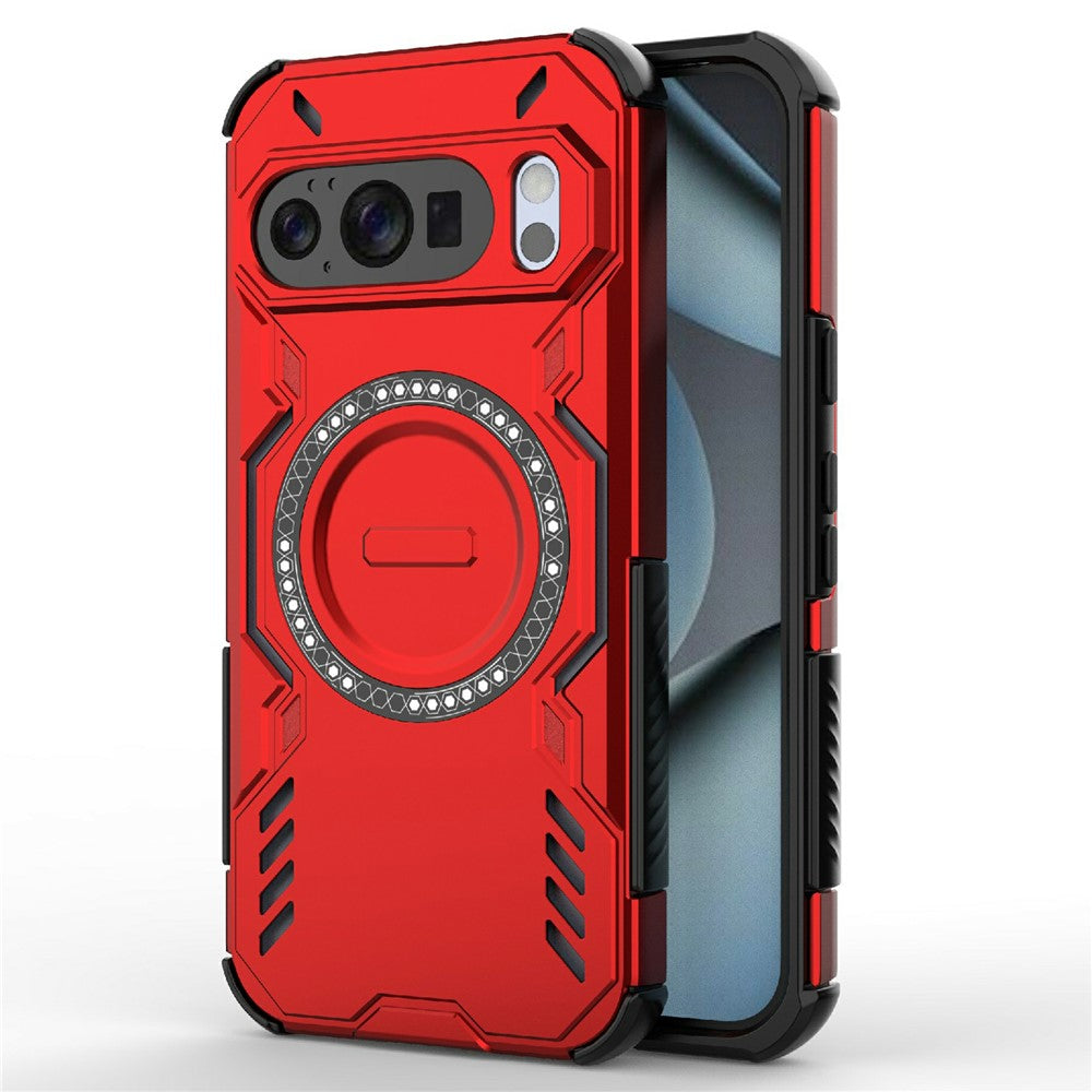 Pixel 10 Pro magnetische Hülle – Mit Schmetterlingsrüstung & Hohlwärmeableitung