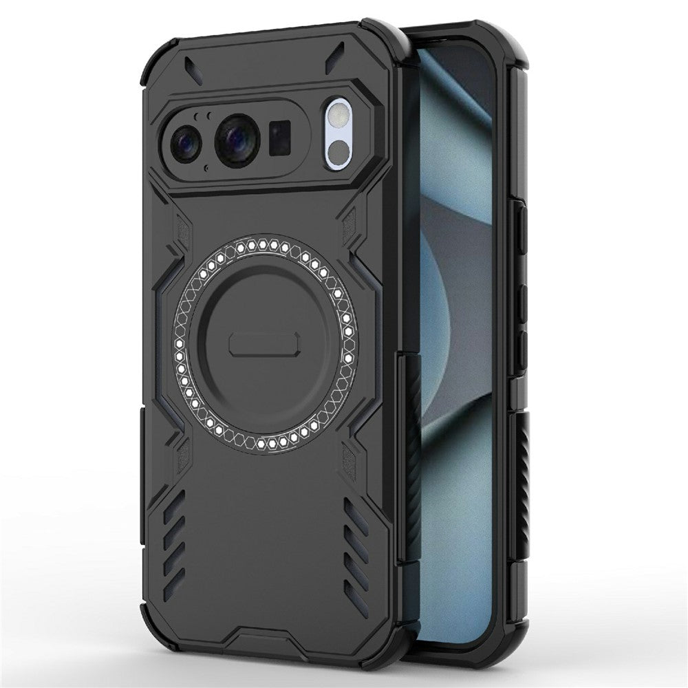 Pixel 10 Pro magnetische Hülle – Mit Schmetterlingsrüstung & Hohlwärmeableitung