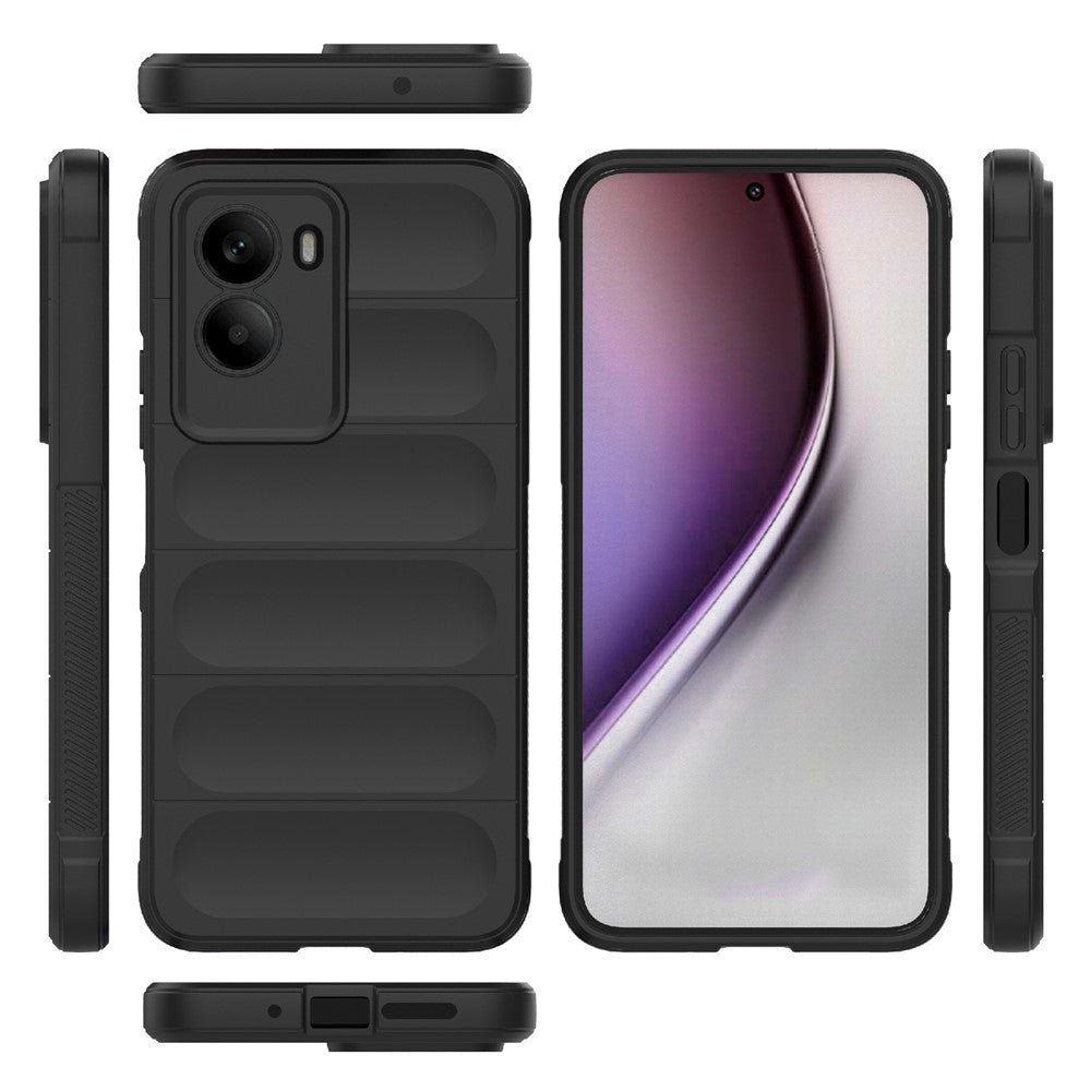 For Xiaomi Poco M7 4G (169mm)  /  Poco M7 Plus 5G Case Anti-Drop Soft TPU Rugged Phone Back Cover