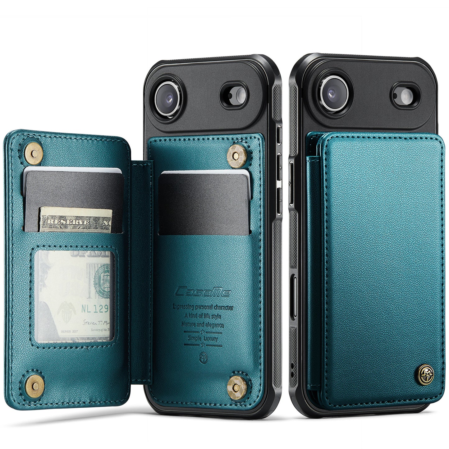 iPhone Air Faltbare Wallet-Hülle – RFID & 5 Kartenfächer