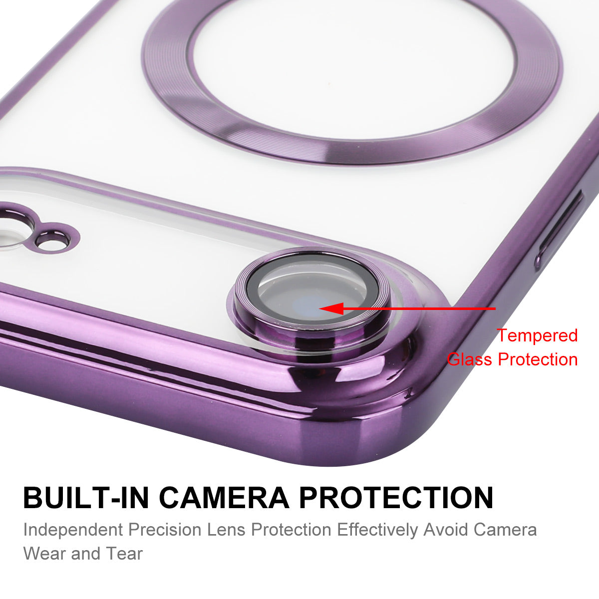 iPhone Air Magnetische Hülle –  Stoßfest & mit Linsenfilm