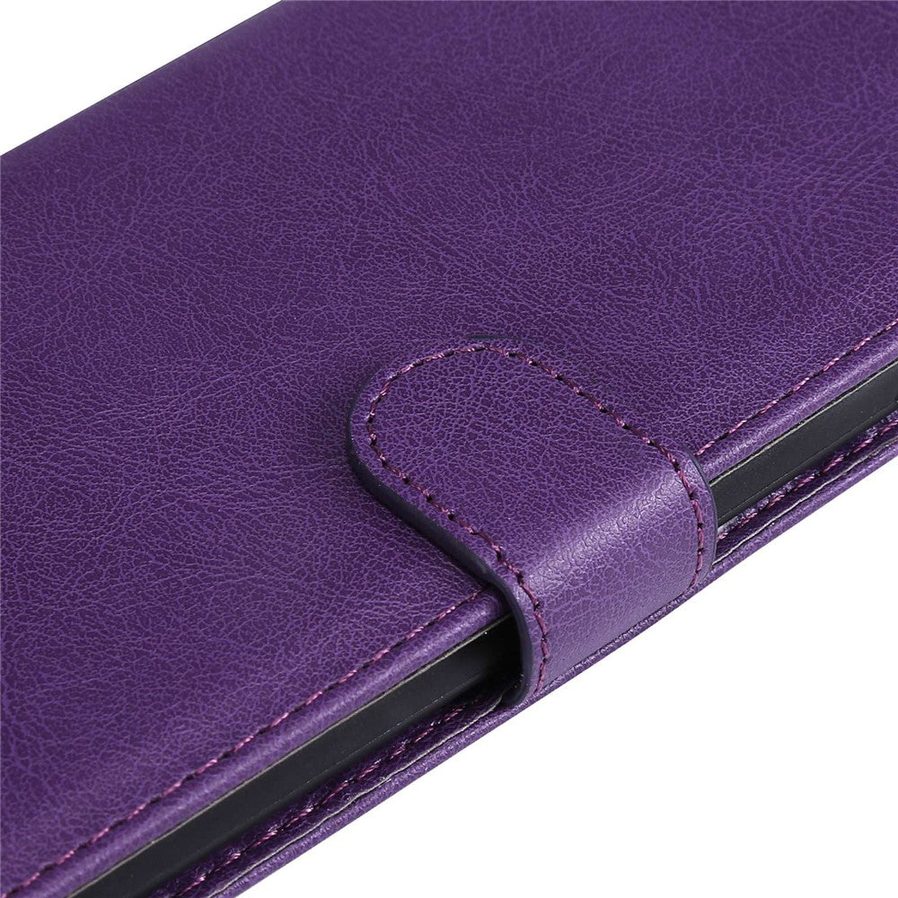 For Honor 70 5G Case Solid Color Leather Mobile Cover Wallet Stand with Strap