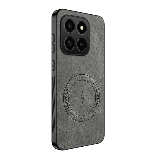 WANLONFENG For Honor 400 Smart 5G / 4G / X7d 4G Magnetic Case  SD1 Series Nappa Texture PC TPU Phone Cover