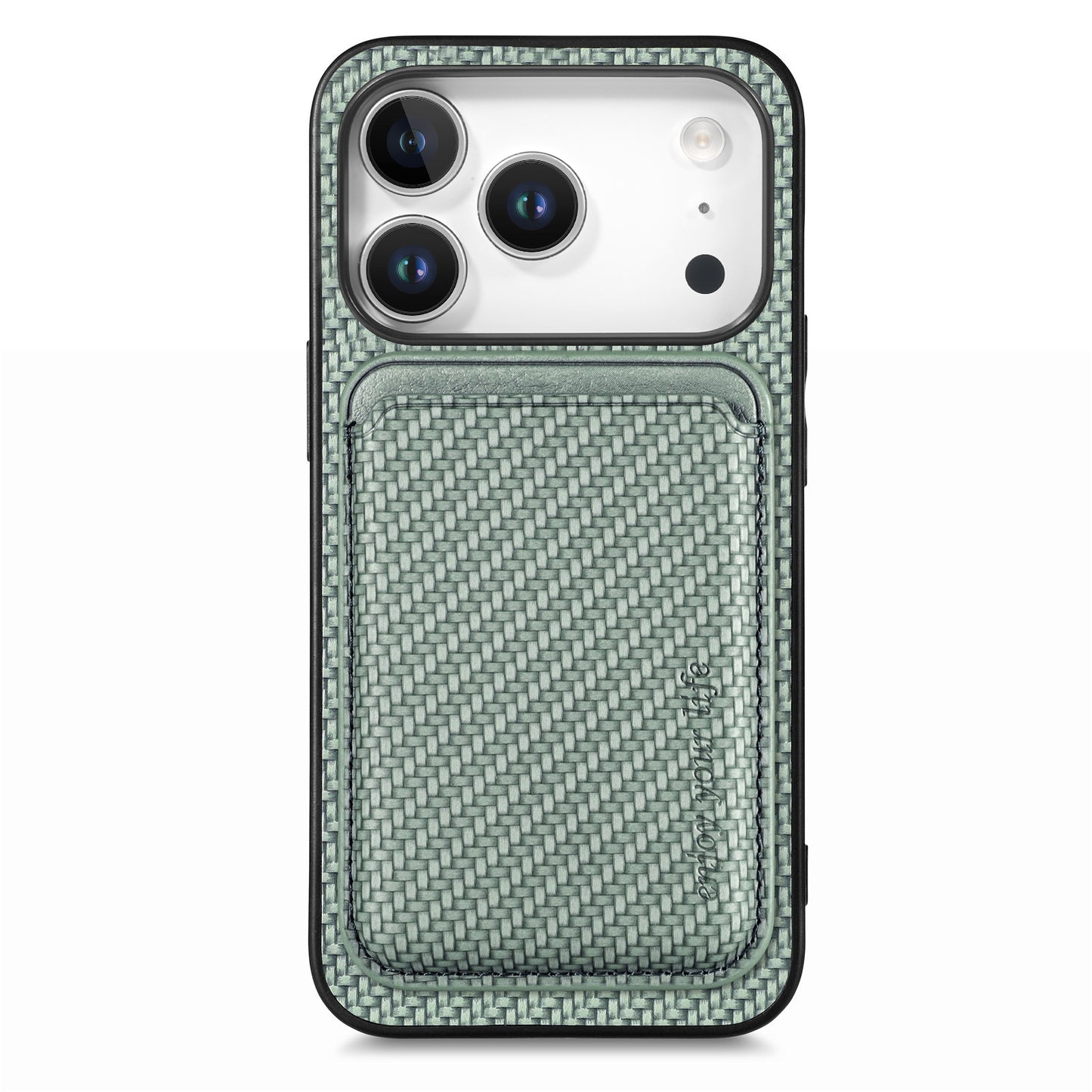 iPhone 17 Pro Schutzhülle – Magnetische abnehmbare Kartenhalter-Rückseite