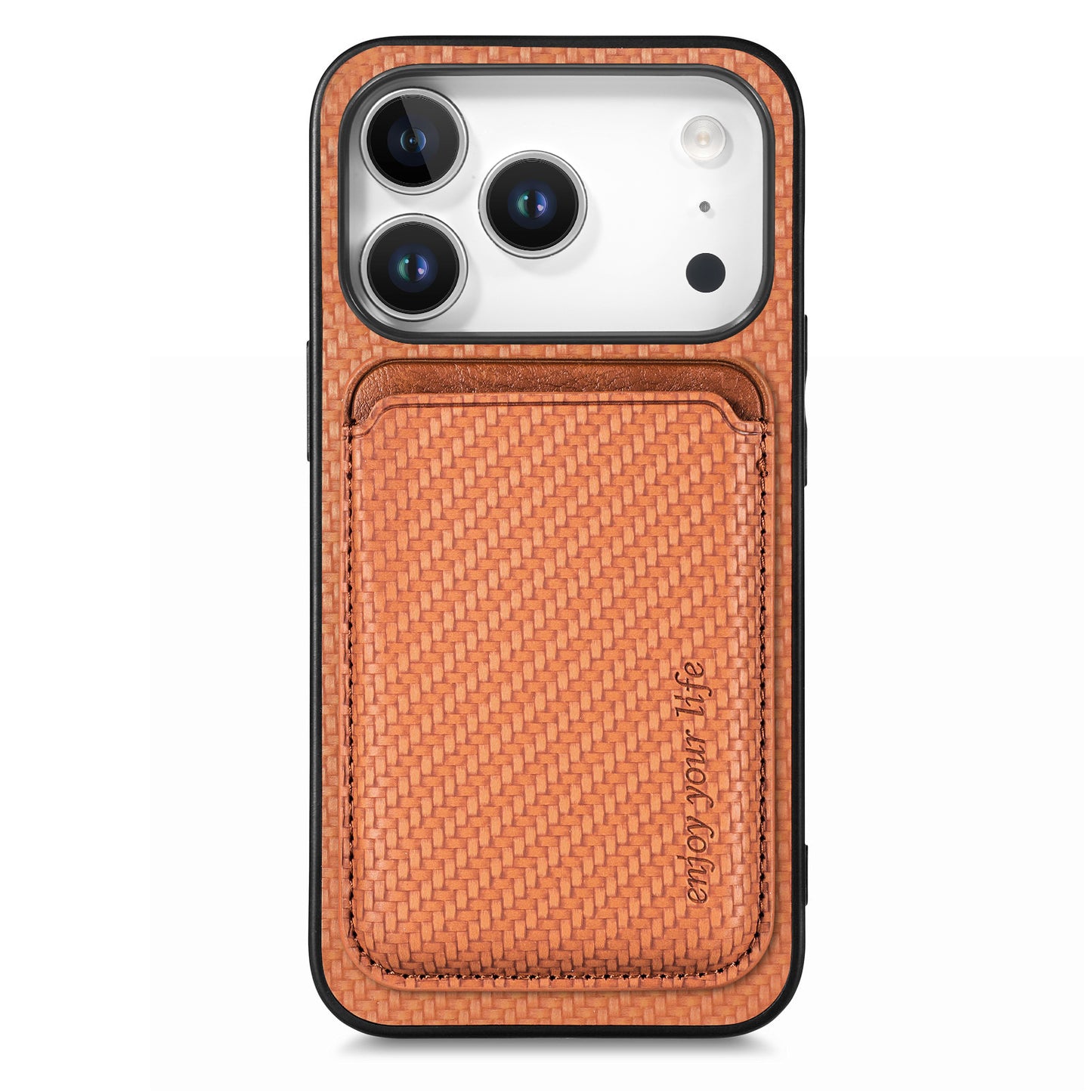 iPhone 17 Pro Schutzhülle – Magnetische abnehmbare Kartenhalter-Rückseite