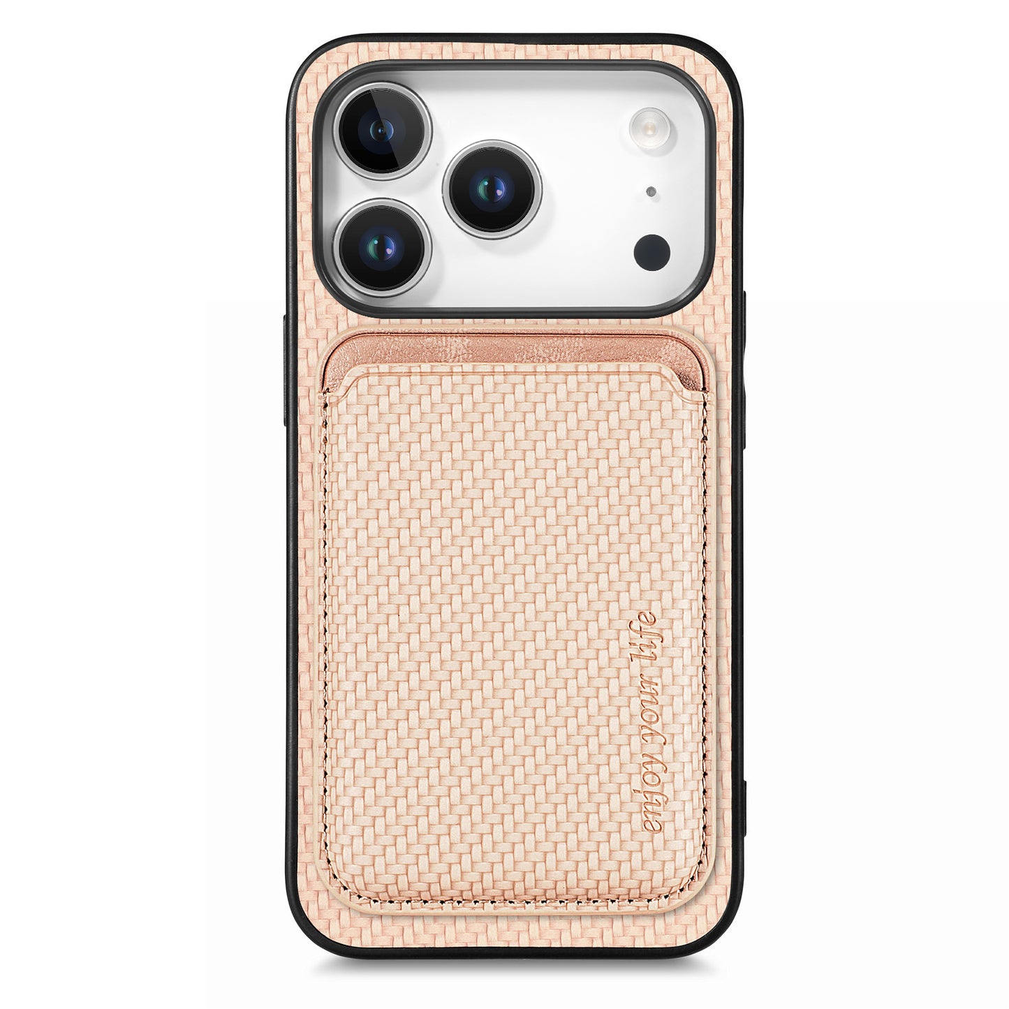 iPhone 17 Pro Max Schutzhülle – Magnetische abnehmbare Kartenhalter-Rückseite