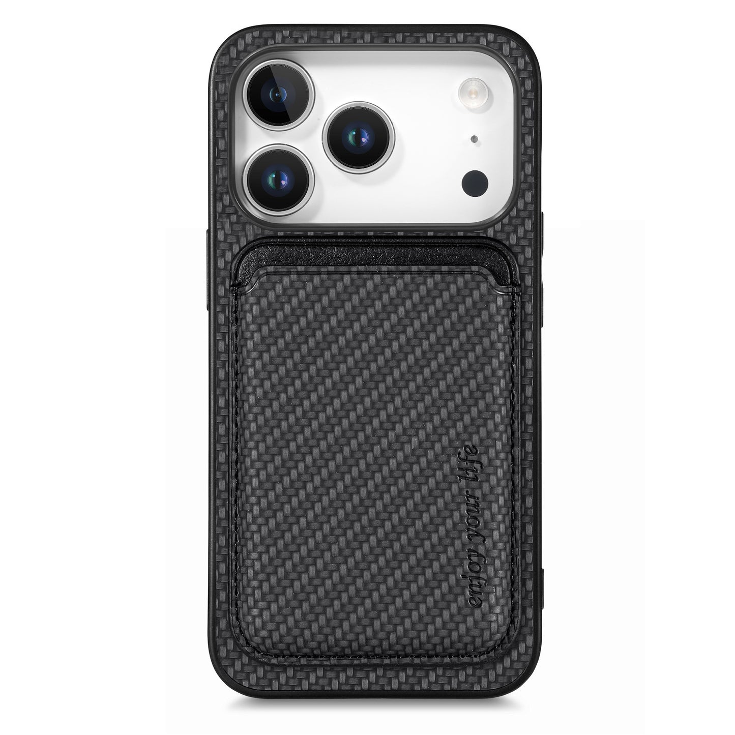 iPhone 17 Pro Max Schutzhülle – Magnetische abnehmbare Kartenhalter-Rückseite