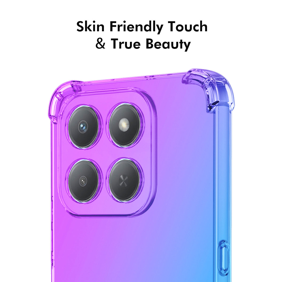 ENKAY For Honor 400 Smart 5G / 4G / X7d 4G TPU Case  Thickened Four Corner Drop-proof Phone Back Cover