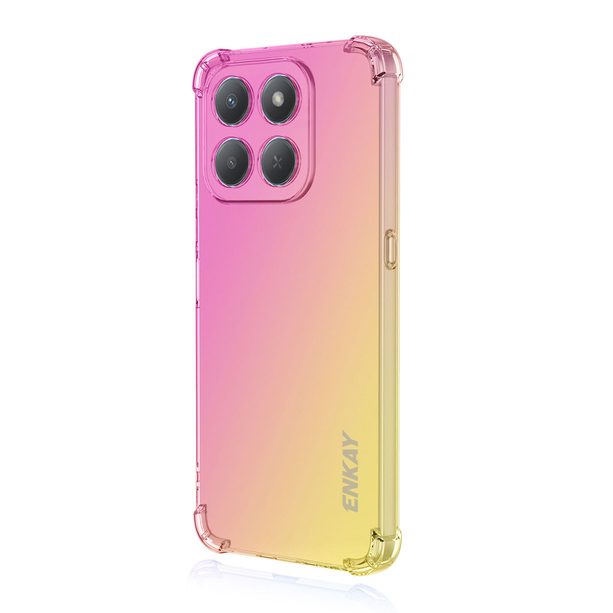 ENKAY For Honor 400 Smart 5G / 4G / X7d 4G TPU Case  Thickened Four Corner Drop-proof Phone Back Cover
