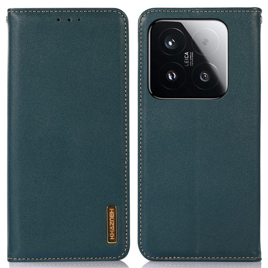 Xiaomi 15T Handyhülle – KHAZNEH aus echtem Rindsleder mit Nappa-Textur