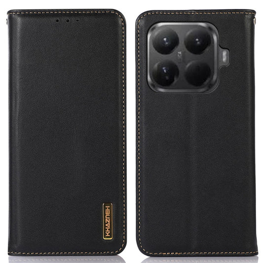 Xiaomi 15T Pro Handyhülle – KHAZNEH aus echtem Rindsleder mit Nappa-Textur