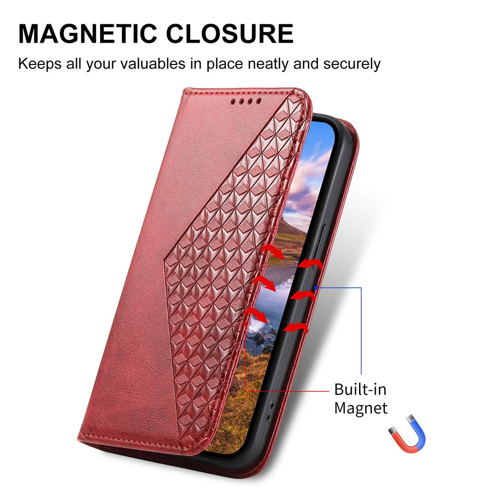 For Xiaomi Poco M8 5G / Redmi Note 15 5G (Global) Case Calf Texture PU Leather Wallet Phone Cover with Wrist Strap