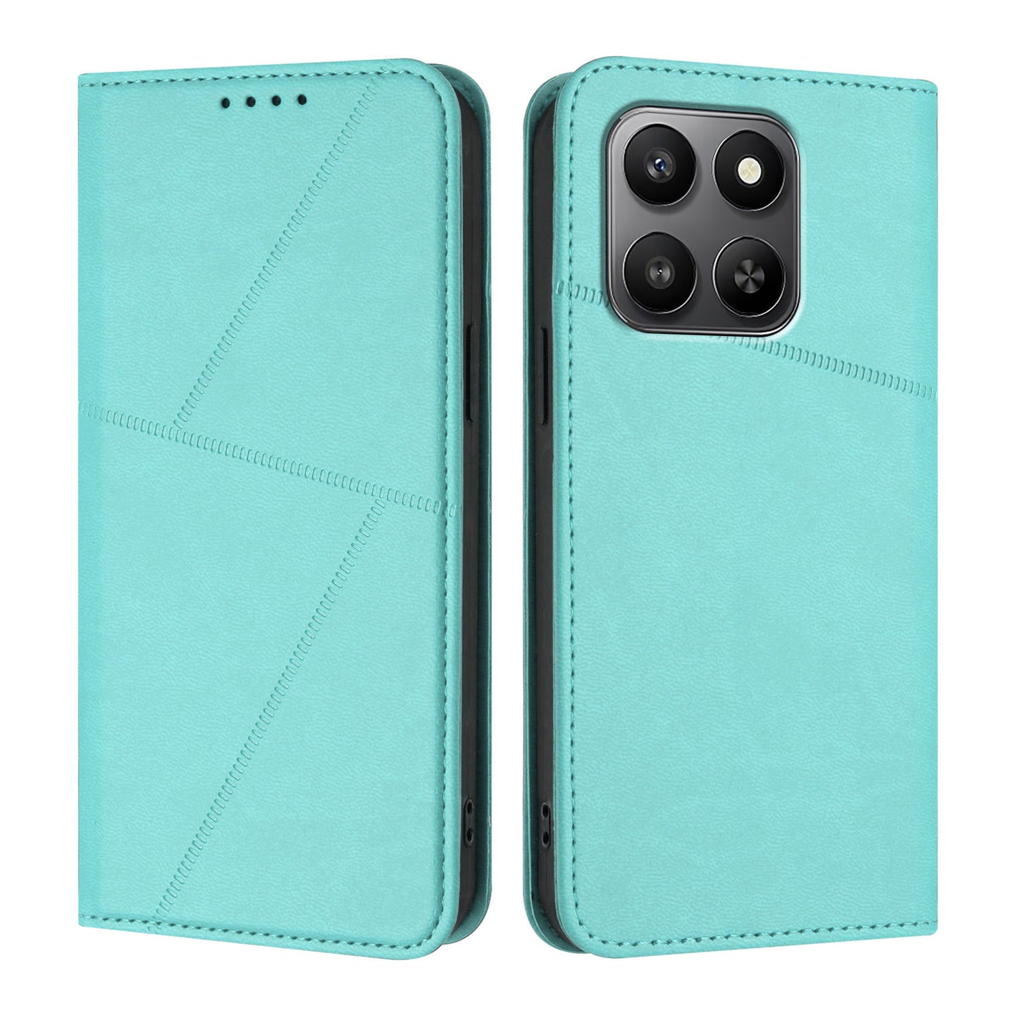 For Honor 400 Smart 5G / 4G / X7d 4G Wallet Case Magnetic Closure Leather Flip Phone Cover with Stand