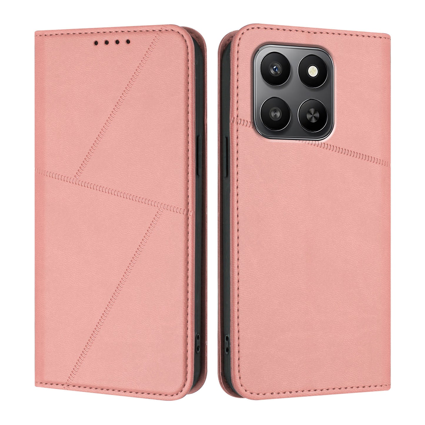 For Honor 400 Smart 5G / 4G / X7d 4G Wallet Case Magnetic Closure Leather Flip Phone Cover with Stand