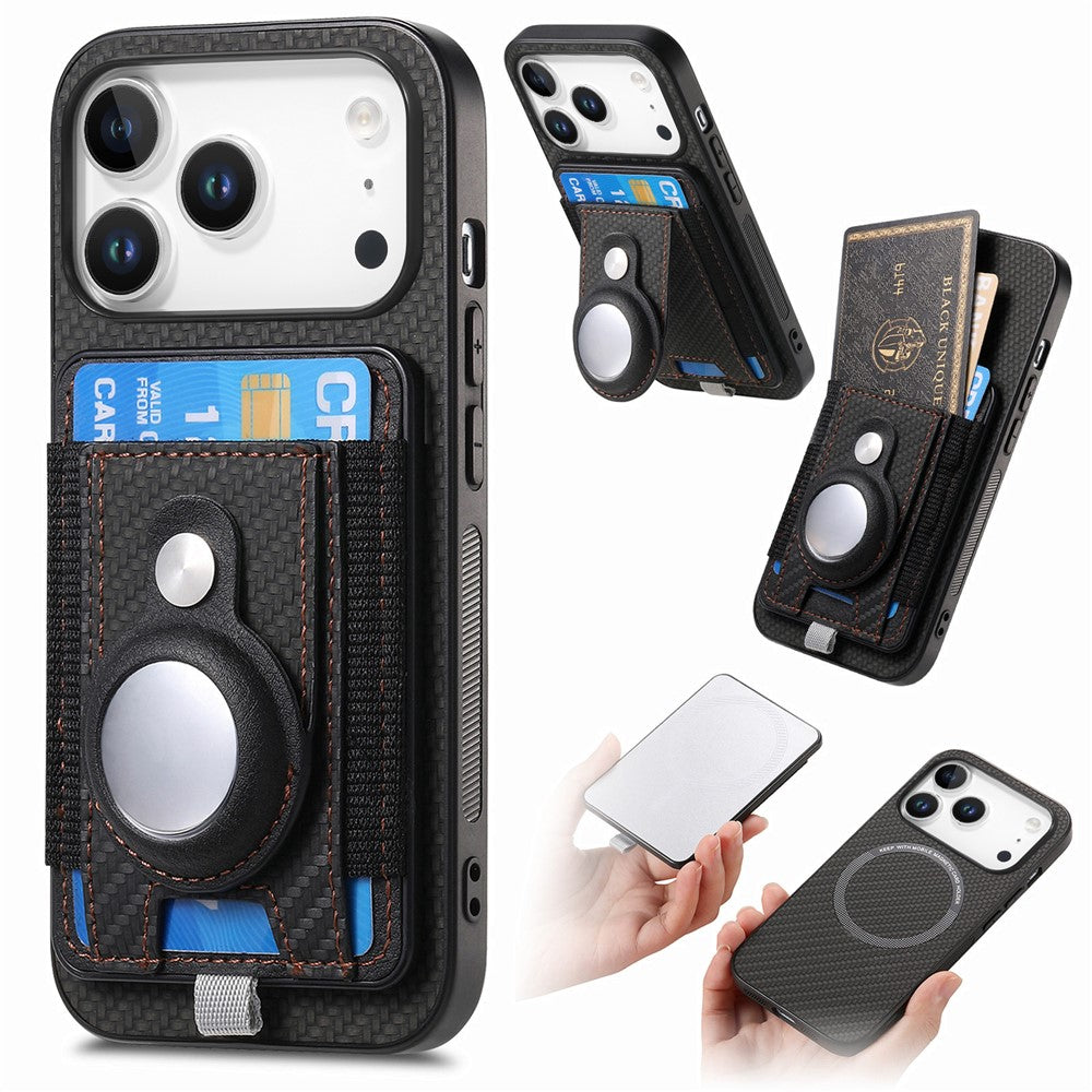 iPhone 17 Pro Max Abnehmbare-Hülle – Kompatibel Mit MagSafe Mit AirTag-Halter