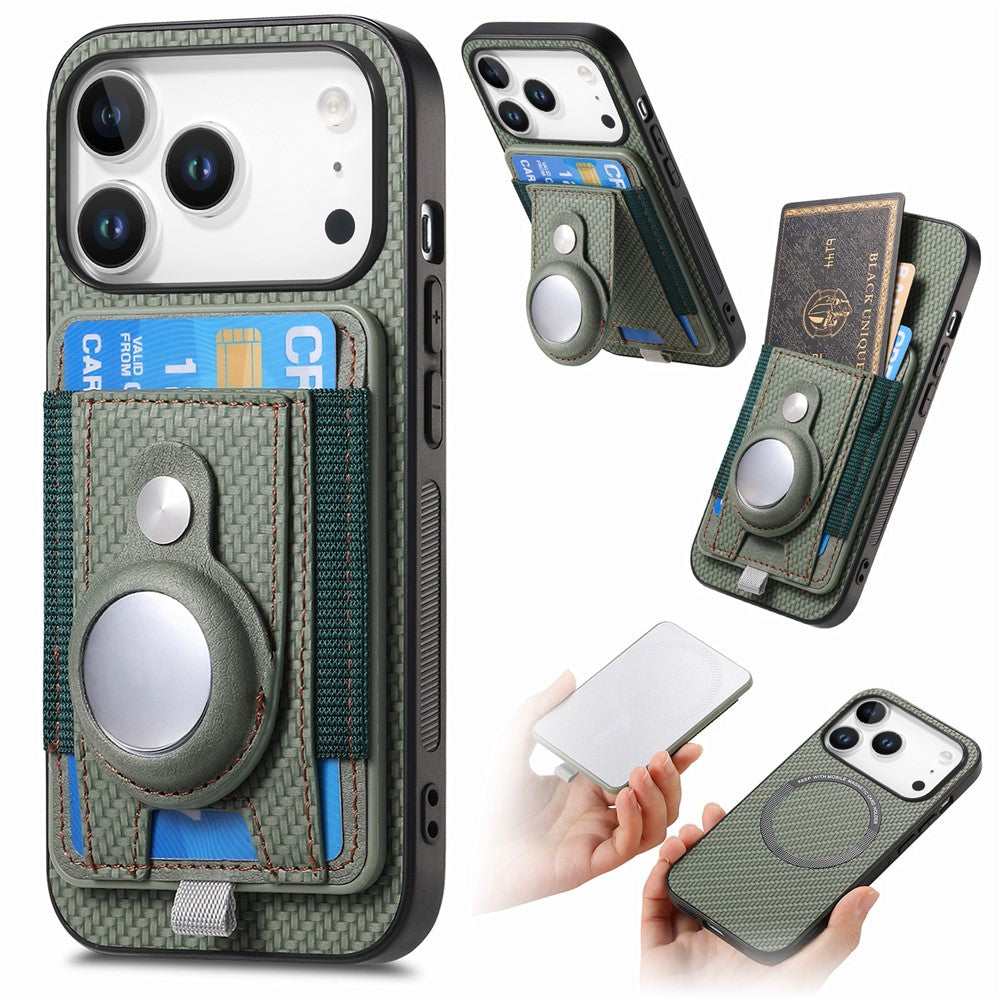 iPhone 17 Pro Max Abnehmbare-Hülle – Kompatibel Mit MagSafe Mit AirTag-Halter