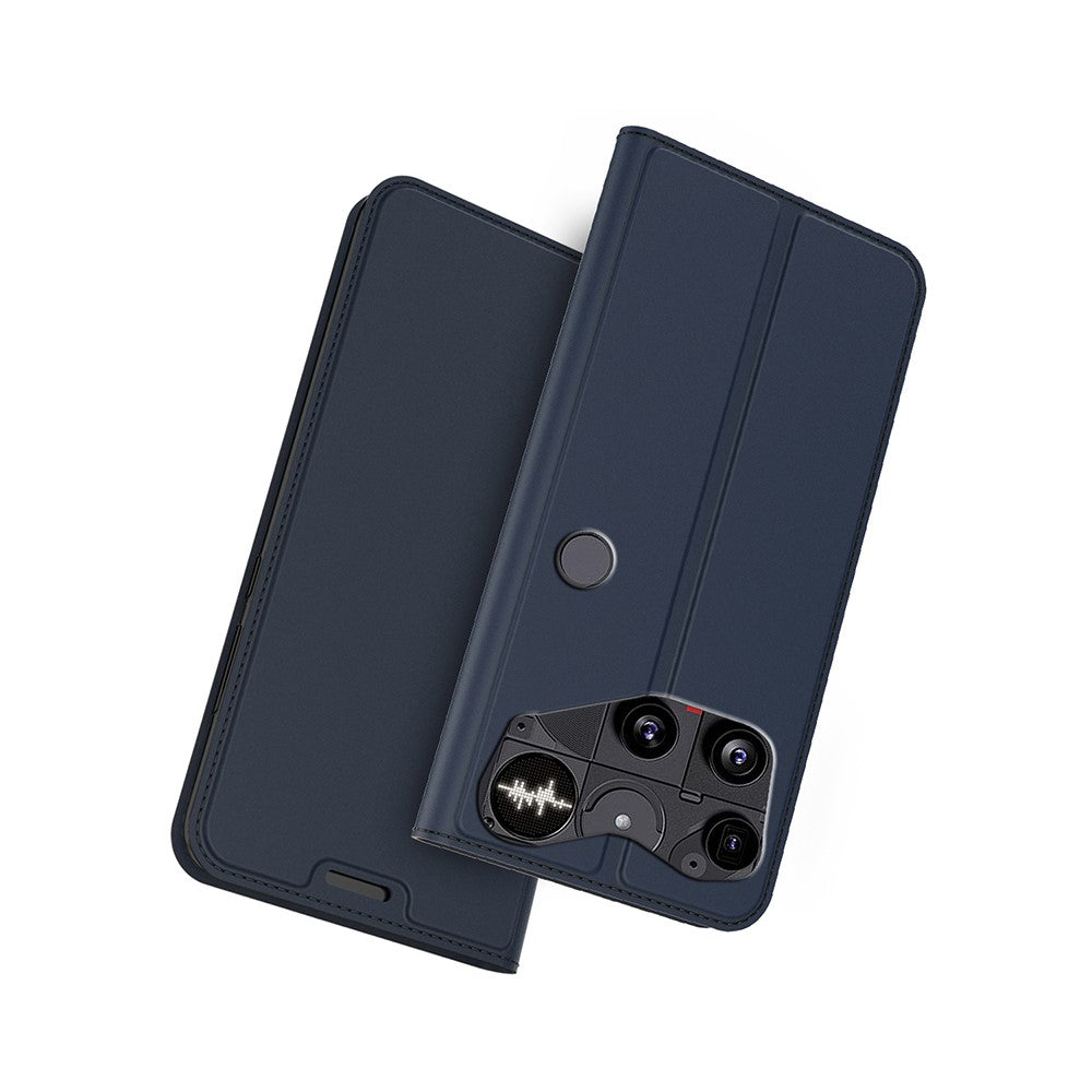 Nothing Phone (3) 5G Wallet-Handyhülle – Aus PU-Leder mit Kartenhalter, Ständer & Magnetverschluss