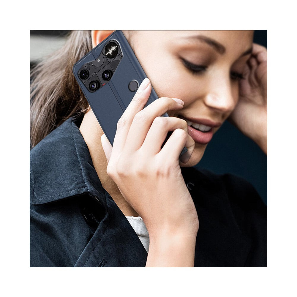 Nothing Phone (3) 5G Wallet-Handyhülle – Aus PU-Leder mit Kartenhalter, Ständer & Magnetverschluss