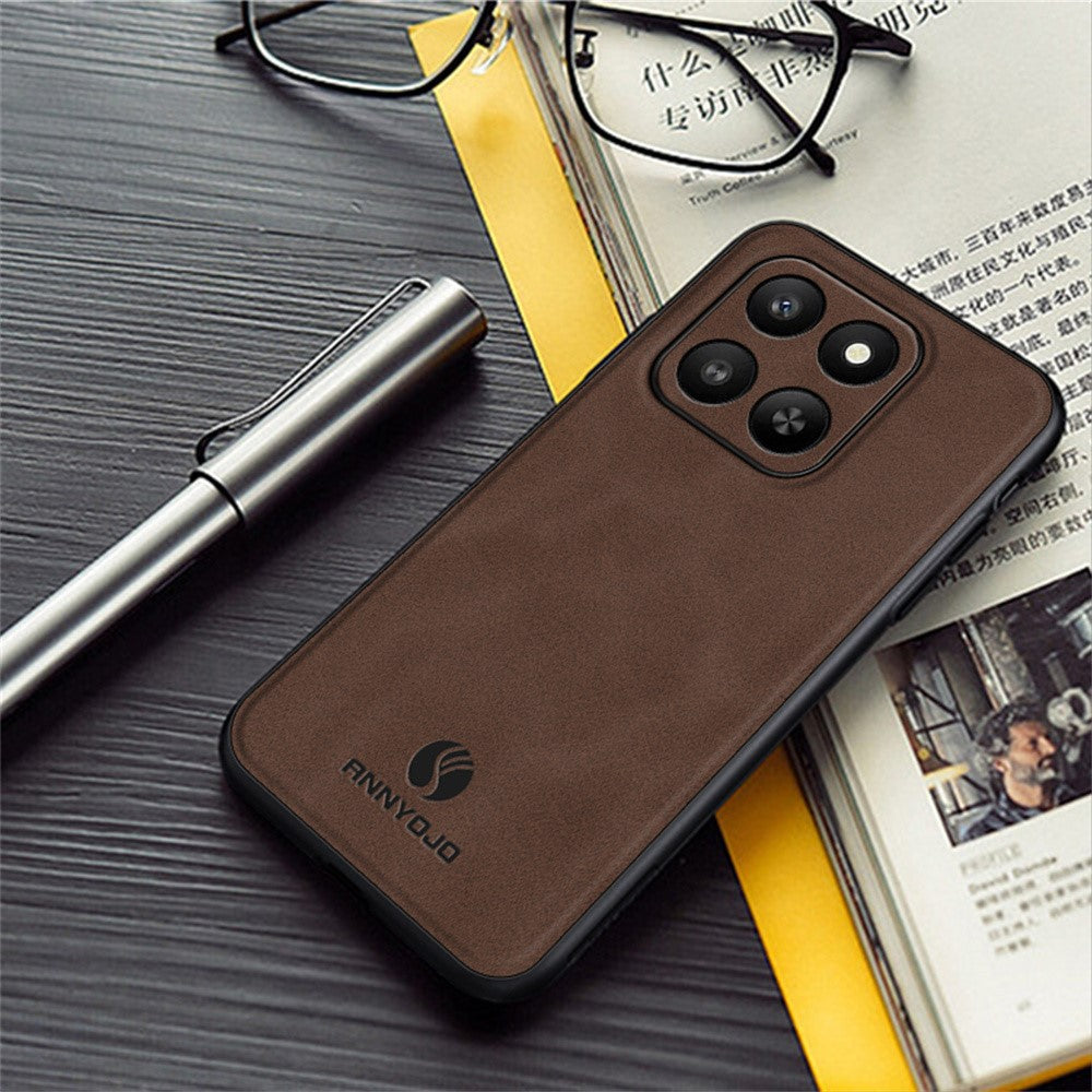 Honor 400 Smart 5G / 400 Smart 4G / X7d 4G Handyhülle – Schutzhülle aus PU-Leder + PC + TPU, stoßfest