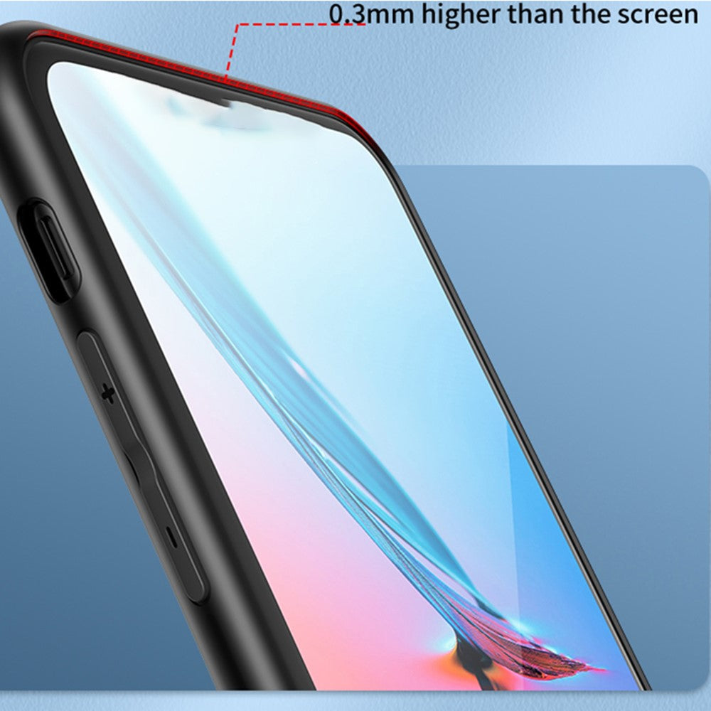 Honor 400 Smart 5G / X7d 4G Handyhülle – Aus TPU & gehärtetem Glas, mit Schmetterlingsmuster