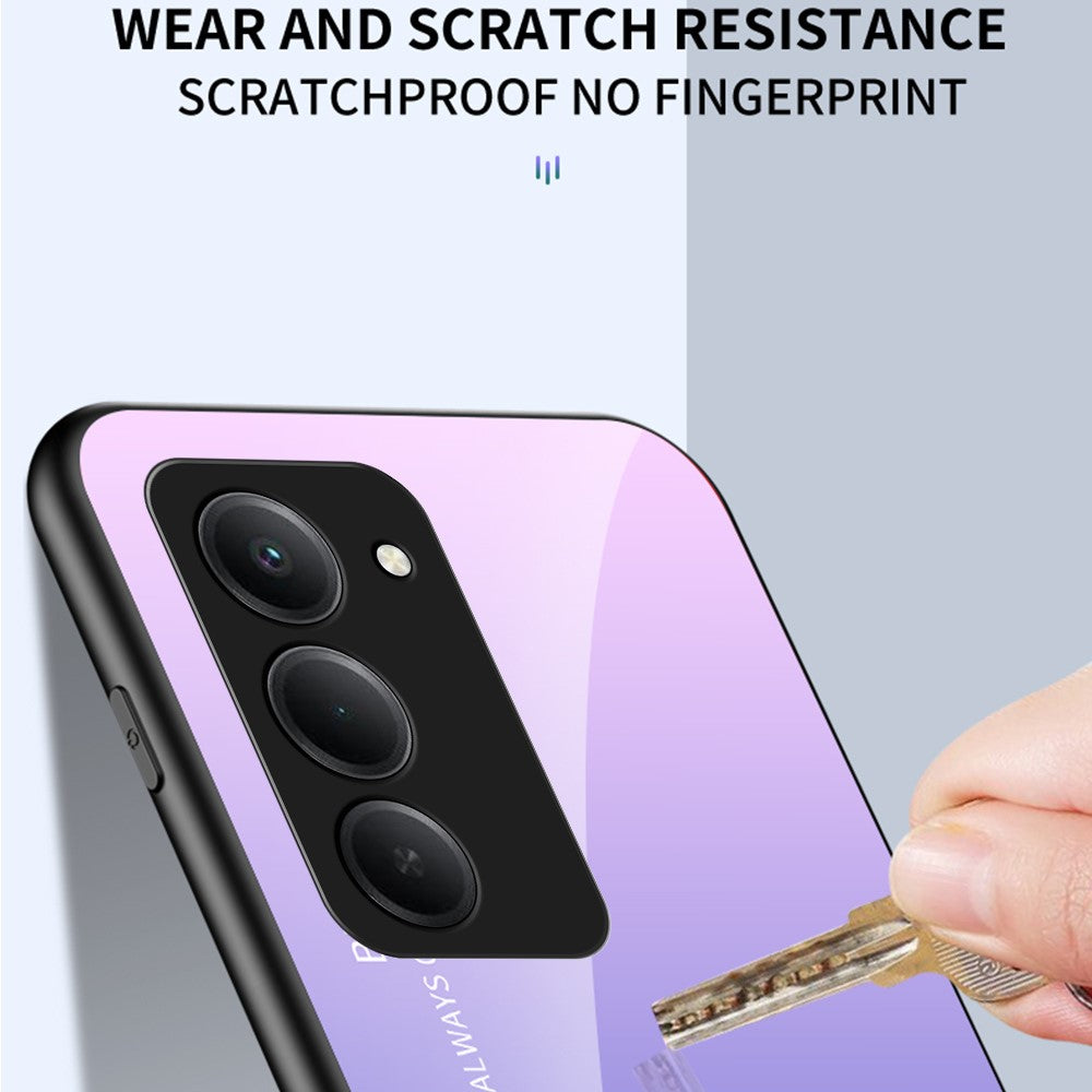 For Xiaomi Redmi 15 5G (Global) (169mm) Case Anti-Scratch Tempered Glass + PC + TPU Phone Cover
