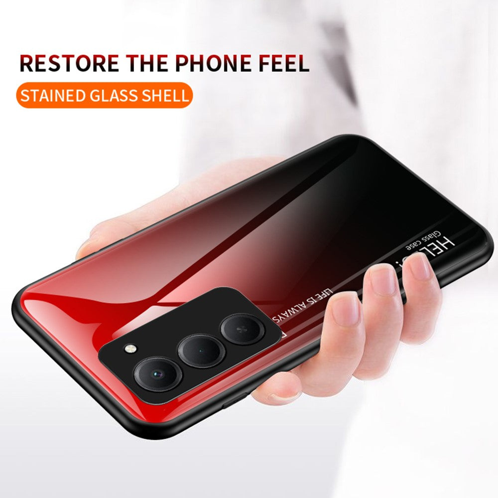 For Xiaomi Redmi 15 5G (Global) (169mm) Case Anti-Scratch Tempered Glass + PC + TPU Phone Cover