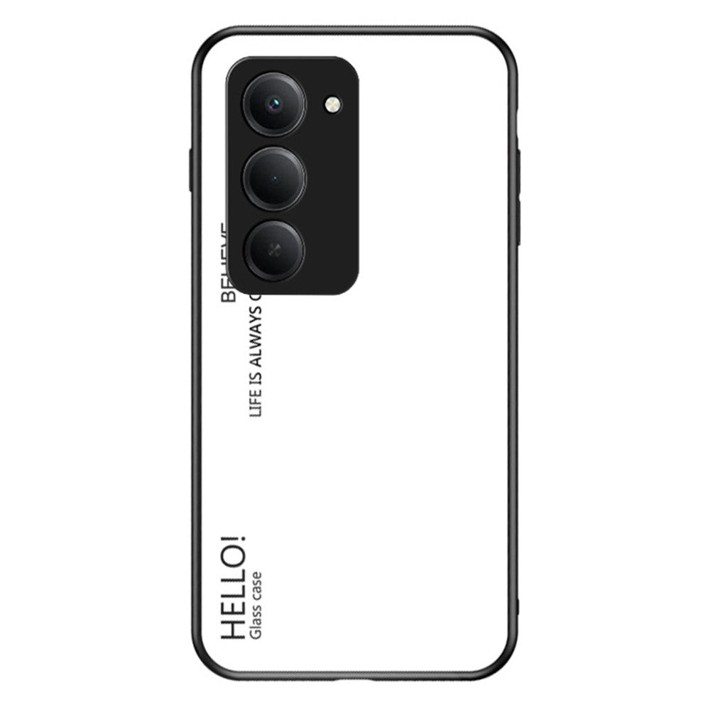 For Xiaomi Redmi 15 5G (Global) (169mm) Case Anti-Scratch Tempered Glass + PC + TPU Phone Cover