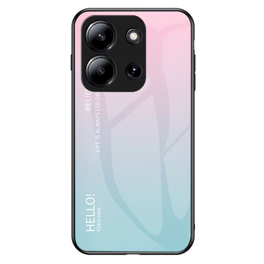 Phone Case For Xiaomi Redmi 15C 5G (EU) (173mm)  /  4G (EU) (173mm)  /  Poco C85 4G (173mm) Anti-Scratch Tempered Glass + PC + TPU Cover